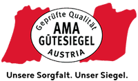 Das AMA-Gütesiegel-Logo.