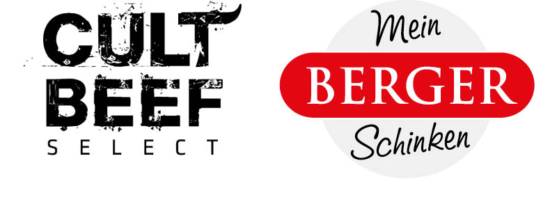 Logo Cult Beef und Berger Schinken