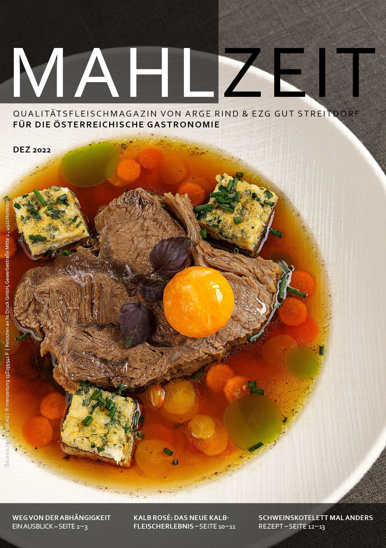 Mahlzeit Dezember 2022 Cult Beef